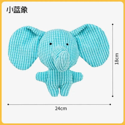 Pet Plush Toy Dog Calming Duck Companion Sleeping Duck Toys Chew Toy Durable Squeaky for Puppy Pet Teeth Cleaning Chew Pet Toy