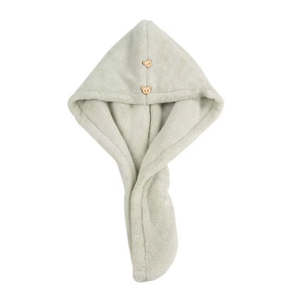 Microfiber Hair Drying Bath Towel Colorful Fast Absorptive Headbands Hair-Drying Turban Wrap for Personal Care