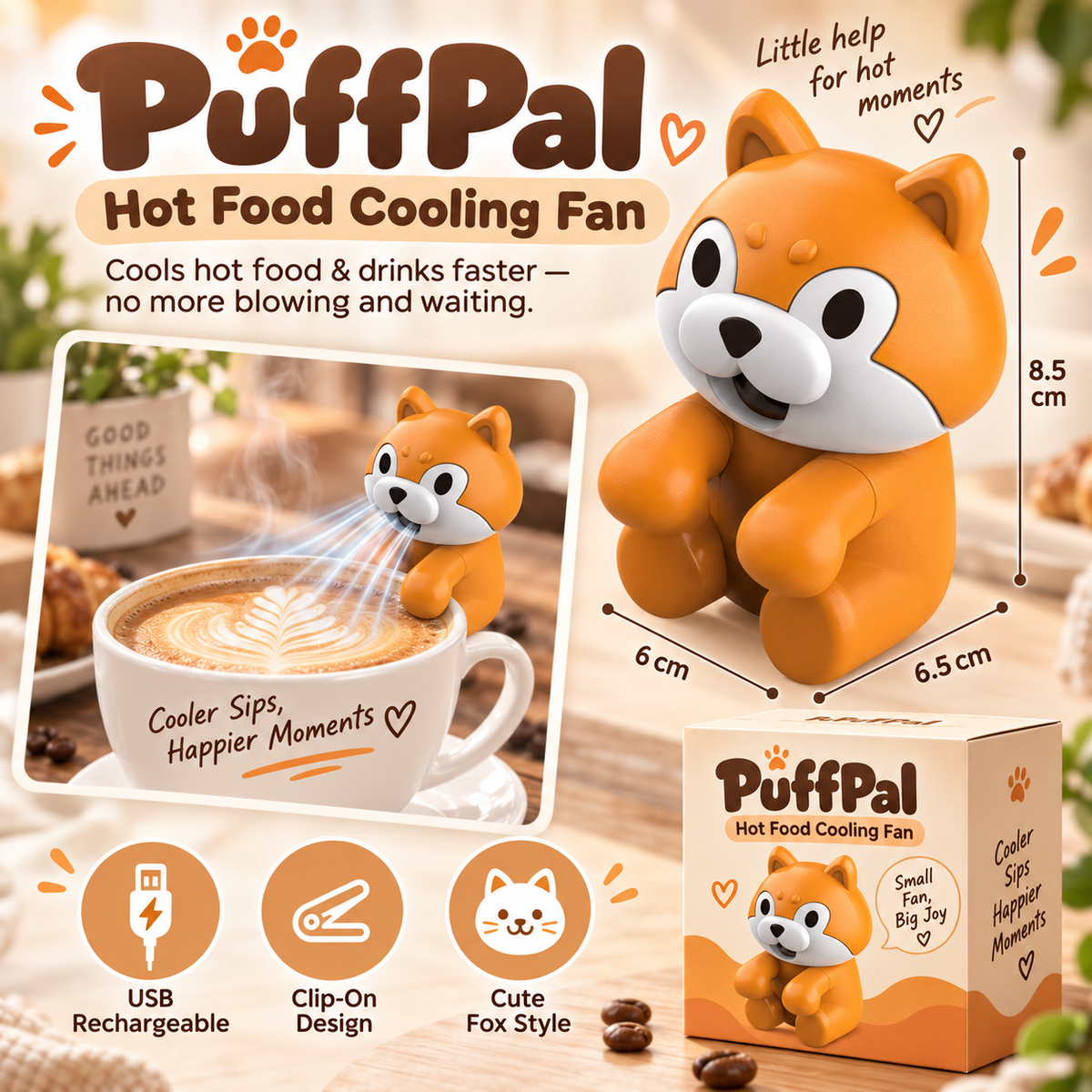PuffPal - Hot Food Cooling Fan